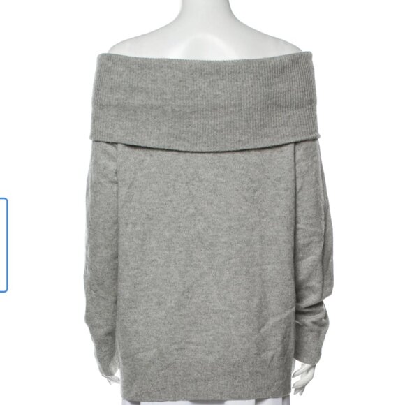 Alexander Wang Off-Shoulder Wool Sweater - Picture 3 of 3